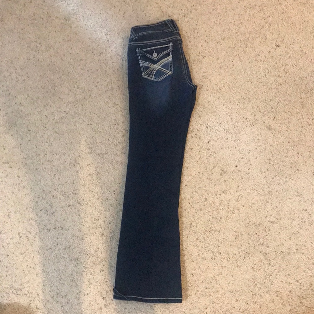 Dark wash jeans